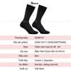 Tất nam cổ cao công sở họa tiết, vớ cao cổ nam đi giày tây chất liệu cotton cao cấp thoáng mát Menswear - GOM-TAY11-DENCAROTRANG