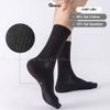 Combo 5 đôi tất vớ cổ cao nam nữ trơn màu GOMTAT chất liệu cotton cao cấp, có mặt lưới thoáng khí - GOM-KLB-TRONCAO-CB5