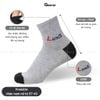 Combo 5 đôi vớ cổ cao nam nữ GOMTAT cao cấp, tất cổ cao nam nữ chất cotton mềm mịn hút ẩm thoáng khí - LUXIS-LD-S06-CB5