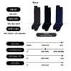 Hộp 3 đôi tất nam công sở GOMTAT cao cấp, chất liệu cotton mềm mịn, khử mùi thoáng khí êm chân - IHE-2201-CB3