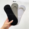 Set 5 đôi tất lười trơn nam nữ GOMTAT, vớ lười nam nữ có đệm cao su chống tuột gót - TAT-LUOI-02-CB5