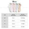 Combo 4 đôi tất trẻ em lưới thoáng khí GOMTAT chất liệu cotton mềm mại an toàn cho bé - YIQ-W018-CB4