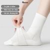 Combo 10 đôi tất vớ cổ cao nam nữ trơn màu GOMTAT chất liệu cotton cao cấp, hút ẩm thoáng khí - GOM-KLB-TRONCAO-CB10