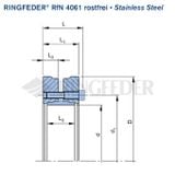  Shrink Discs RfN 4061 Stainless Steel 