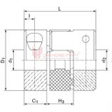  Elastomer Jaw Couplings GWE 5103.1 