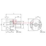  Elastomer Jaw Couplings GWE 5117 