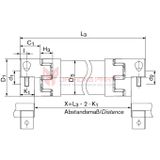  Elastomer Jaw Couplings GWE Z5106.1 