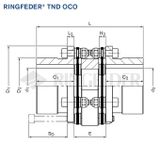  Steel Disc Coup­lings TND OCO 