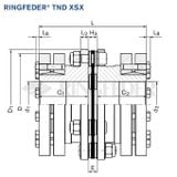  Steel Disc Coup­lings TND XSX 