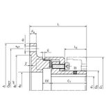  Elastomer Jaw Coup­lings TNM KG 