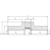  Elastomer Jaw Couplings TNS S-LSt 