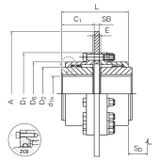  Gear Coup­lings TNZ ZCA-BS / ZCB-BS 