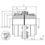  Gear Coup­lings TNZ ZCA / ZCB 