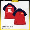 Áo lớp cổ trụ form rộng lớp a1