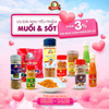  Ưu Đãi Nhu Yếu Phẩm: Muối & Sốt gia vị - Đậm đà yêu thương 
