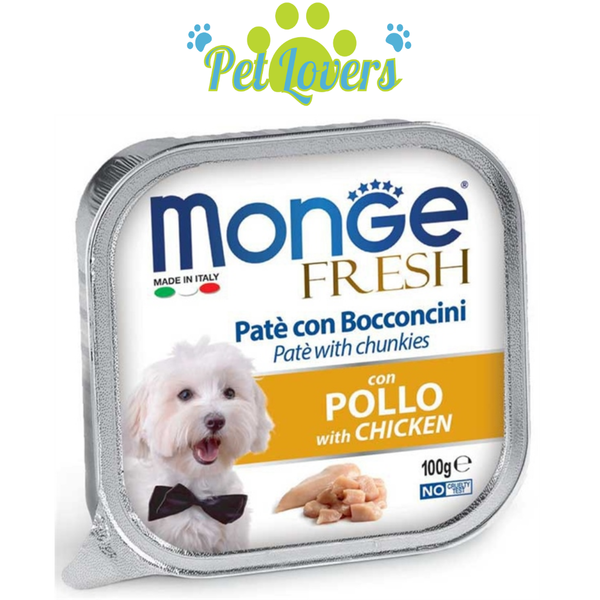 Pate Monge nhiều vị cho chó 100g