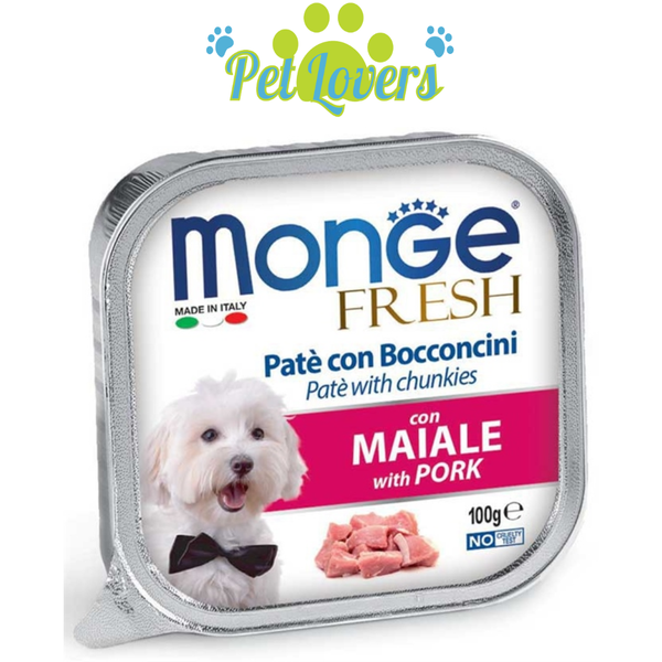 Pate Monge nhiều vị cho chó 100g