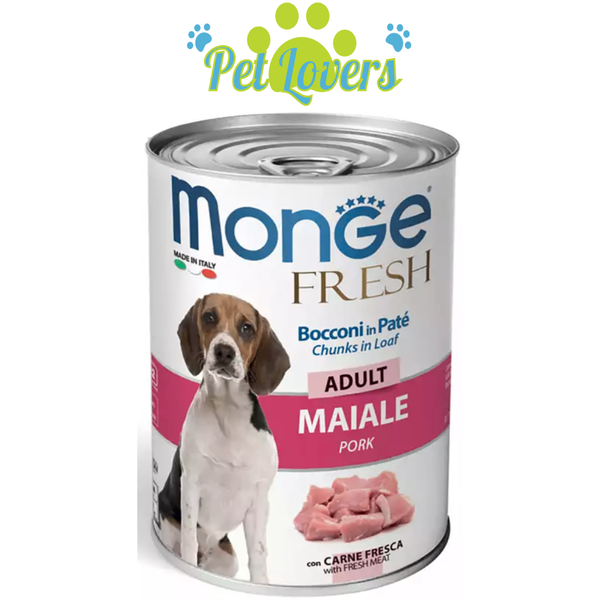 Pate Monge lon cho chó 400g