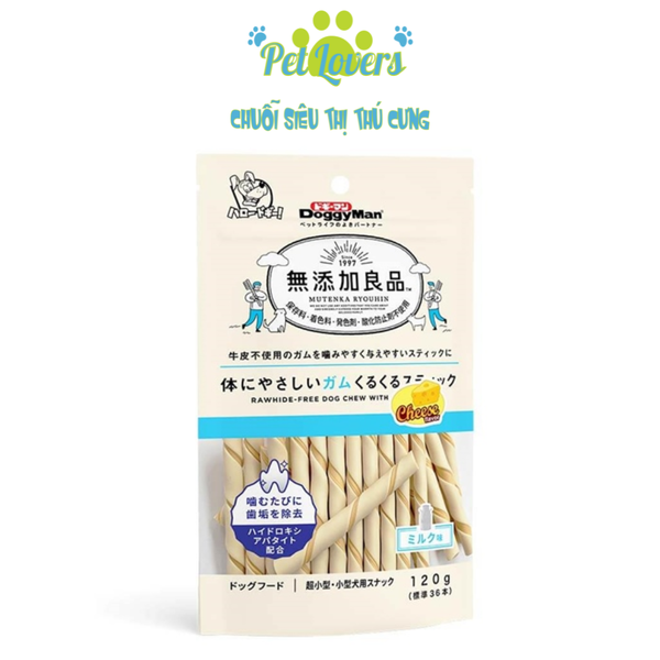 DoggyMan que gặm hương phô mai 120g
