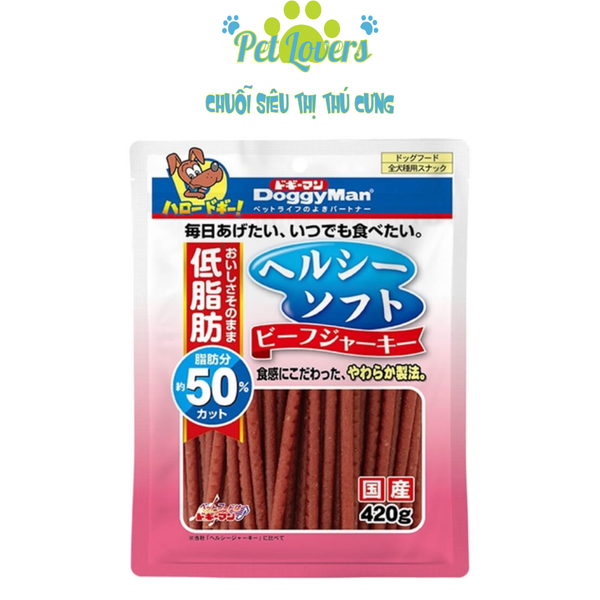 DoggyMan Que bò mềm bổ dưỡng 420g
