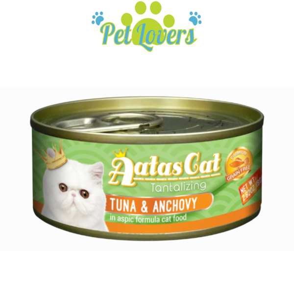 Pate AatasCat nhiều vị cho mèo 80g