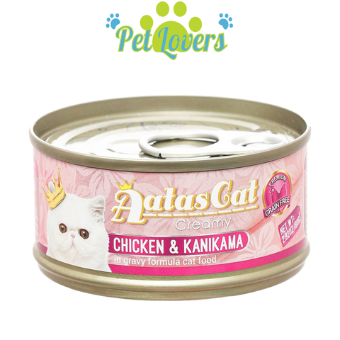 Pate AatasCat nhiều vị cho mèo 80g