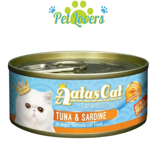 Pate AatasCat nhiều vị cho mèo 80g