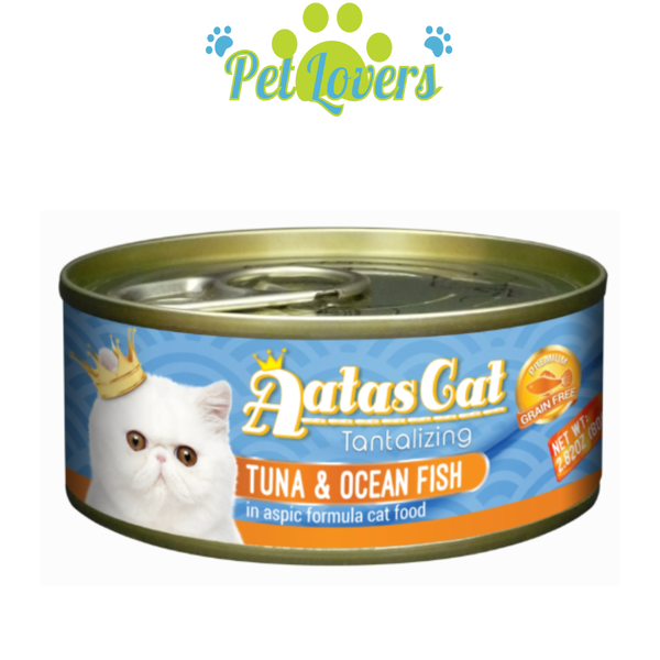 Pate AatasCat nhiều vị cho mèo 80g