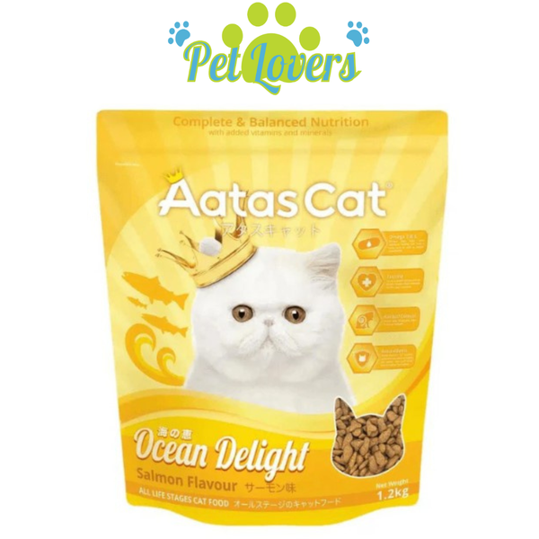 Thức ăn hạt AatasCat cho mèo 1.2kg