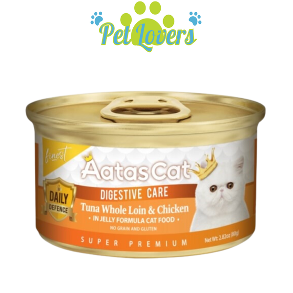 Pate AatasCat điều trị bệnh cho mèo vị cá ngừ & gà 80g