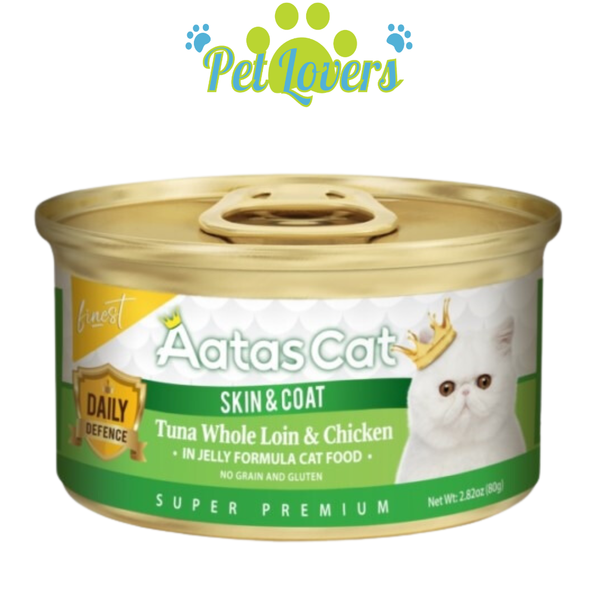 Pate AatasCat điều trị bệnh cho mèo vị cá ngừ & gà 80g