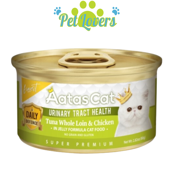 Pate AatasCat điều trị bệnh cho mèo vị cá ngừ & gà 80g