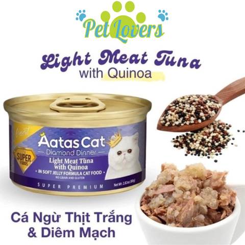 Pate AatasCat Diamond Dinner cho mèo 80g
