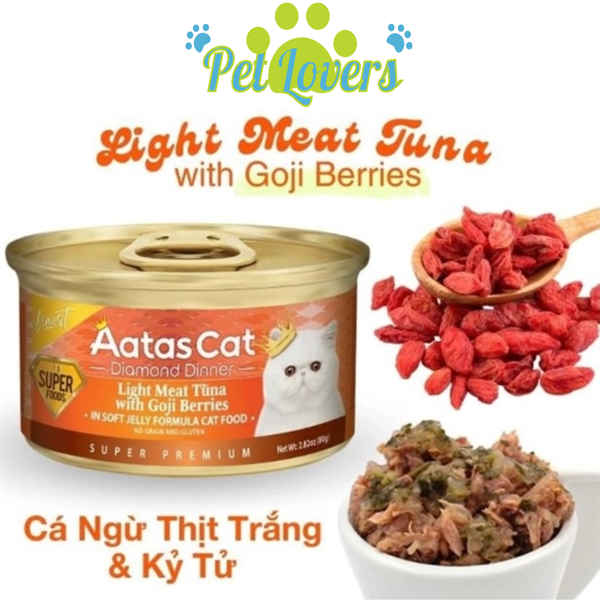 Pate AatasCat Diamond Dinner cho mèo 80g