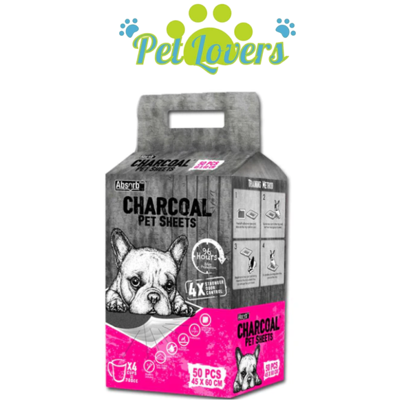 Absorb tấm lót khử mùi cho chó 96 giờ than hoạt tính