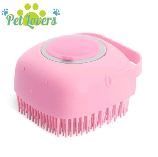 Bàn chải tắm có ngăn đựng sữa tắm