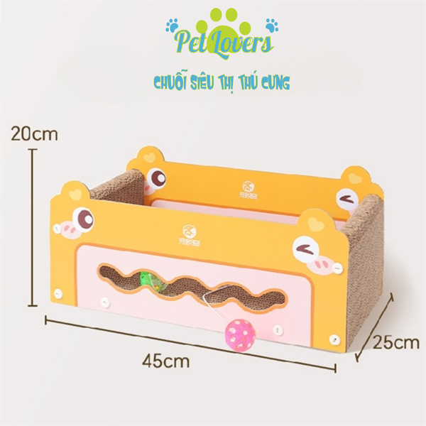 Bàn cào ở nằm cartoon