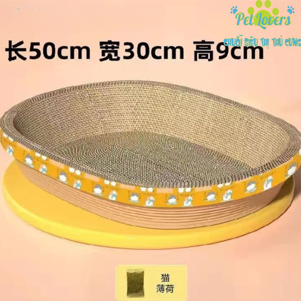 Bàn cào ổ nằm hình chén size 50-60cm