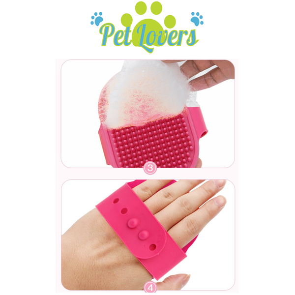 Bàn chải tắm xỏ tay