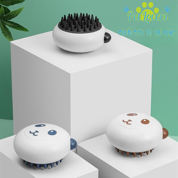 Bàn chải tắm hình gấu