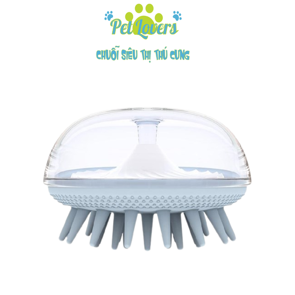 Bàn chải tắm chó mèo hình sứa
