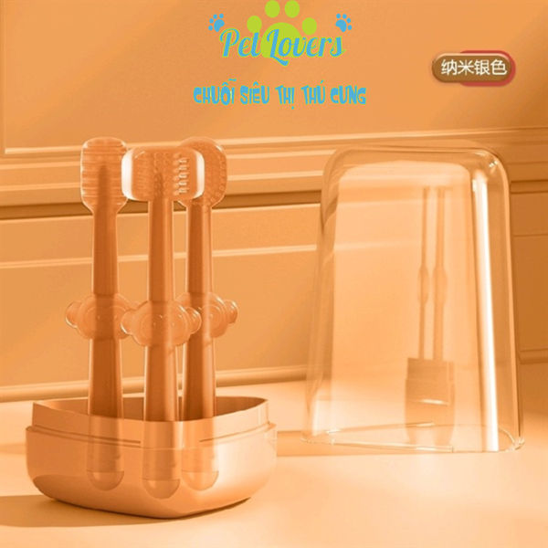 Set bàn chải đánh răng silicon