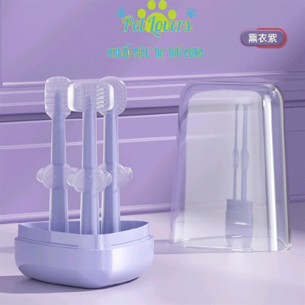 Set bàn chải đánh răng silicon