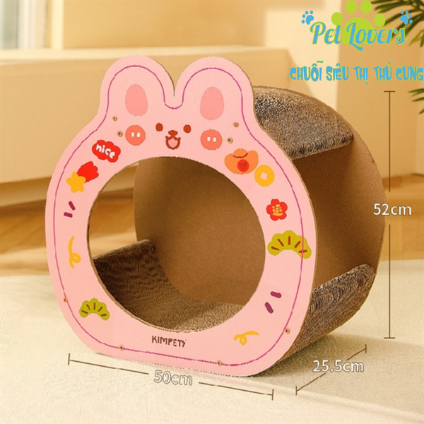 Bàn cào kiêm ổ nằm cartoon