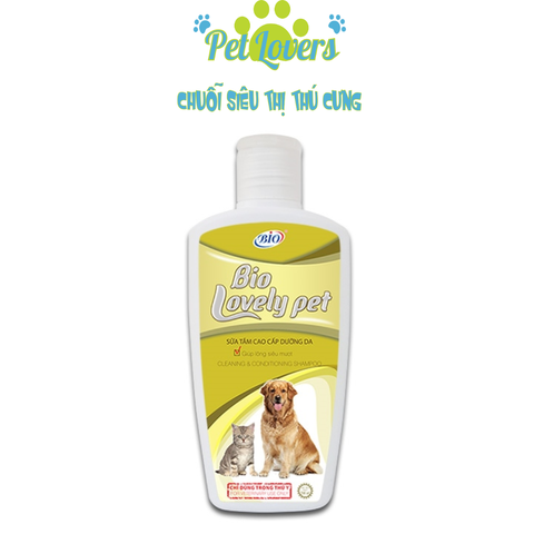 Pet Lovers - Bio Lovely Pets sữa tắm cao cấp cho thú cưng 200ml