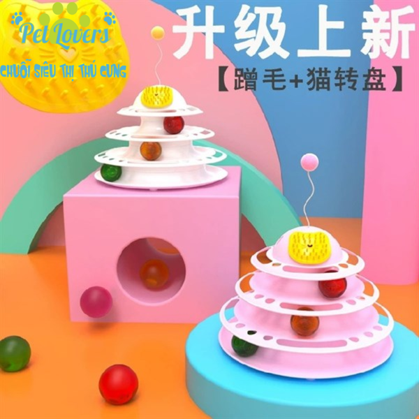 Banh trượt 4 tầng ping pong