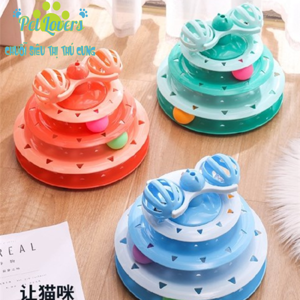 Banh trượt 4 tầng lục lạc có đèn