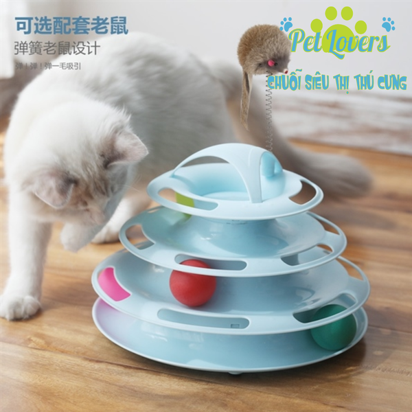 Banh trượt tháp banh 4 tầng