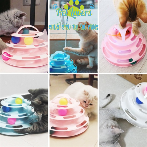 Banh trượt tháp banh 4 tầng