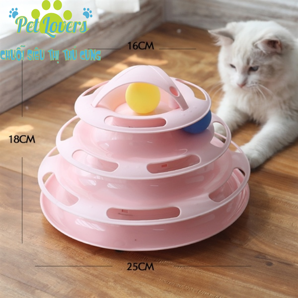 Banh trượt tháp banh 4 tầng